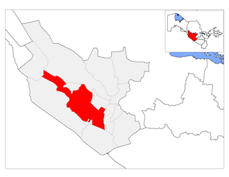 Jondor tumani xaritada