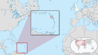 Location of Montserrat