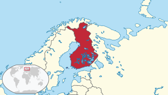 Location of Finlandiya