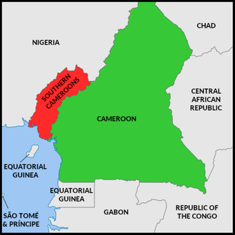 Location of Ambazoniya