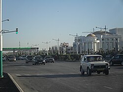 Skyline of Turkmenabat