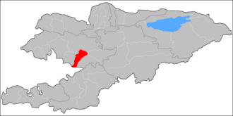 Bozor-Qoʻrgʻon tumani xaritada