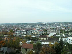 Skyline of Kaiserslautern